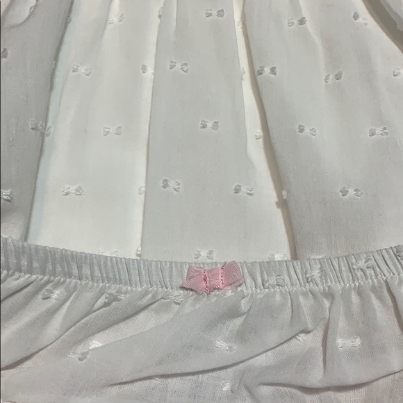 NWT Mayoral White Swiss Dot Infant Dress - Picture 6 of 6